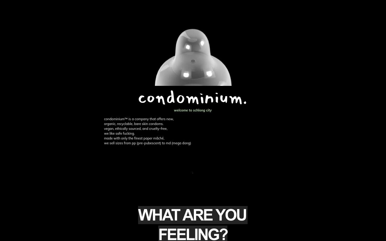 Carrd profile picture for @condominium